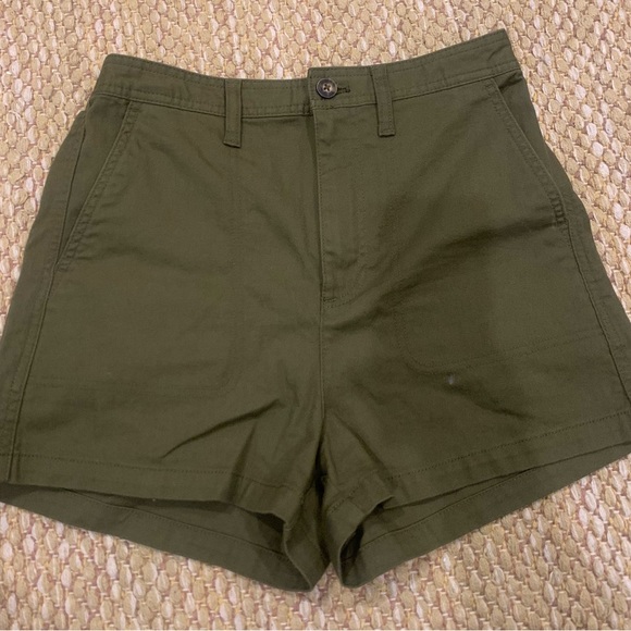 Madewell Shorts Hunter Green Jcrew Cargo Shorts Poshmark